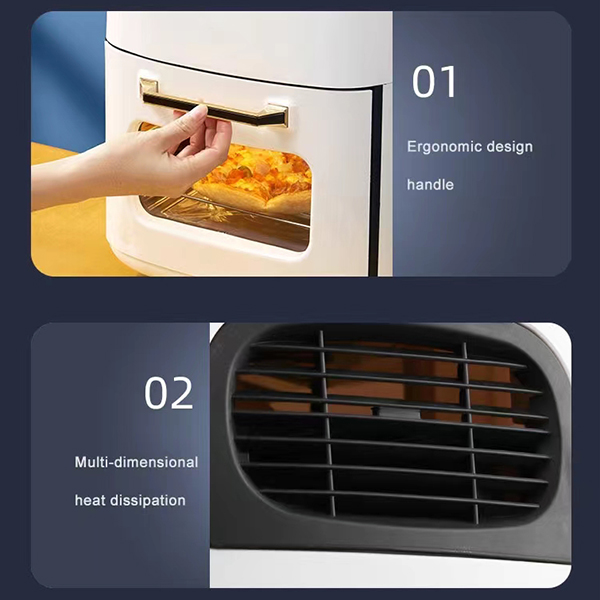 15L Large Air Fryer 3D hot air system Details1