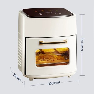 15L Large Air Fryer 3D hot air system Size