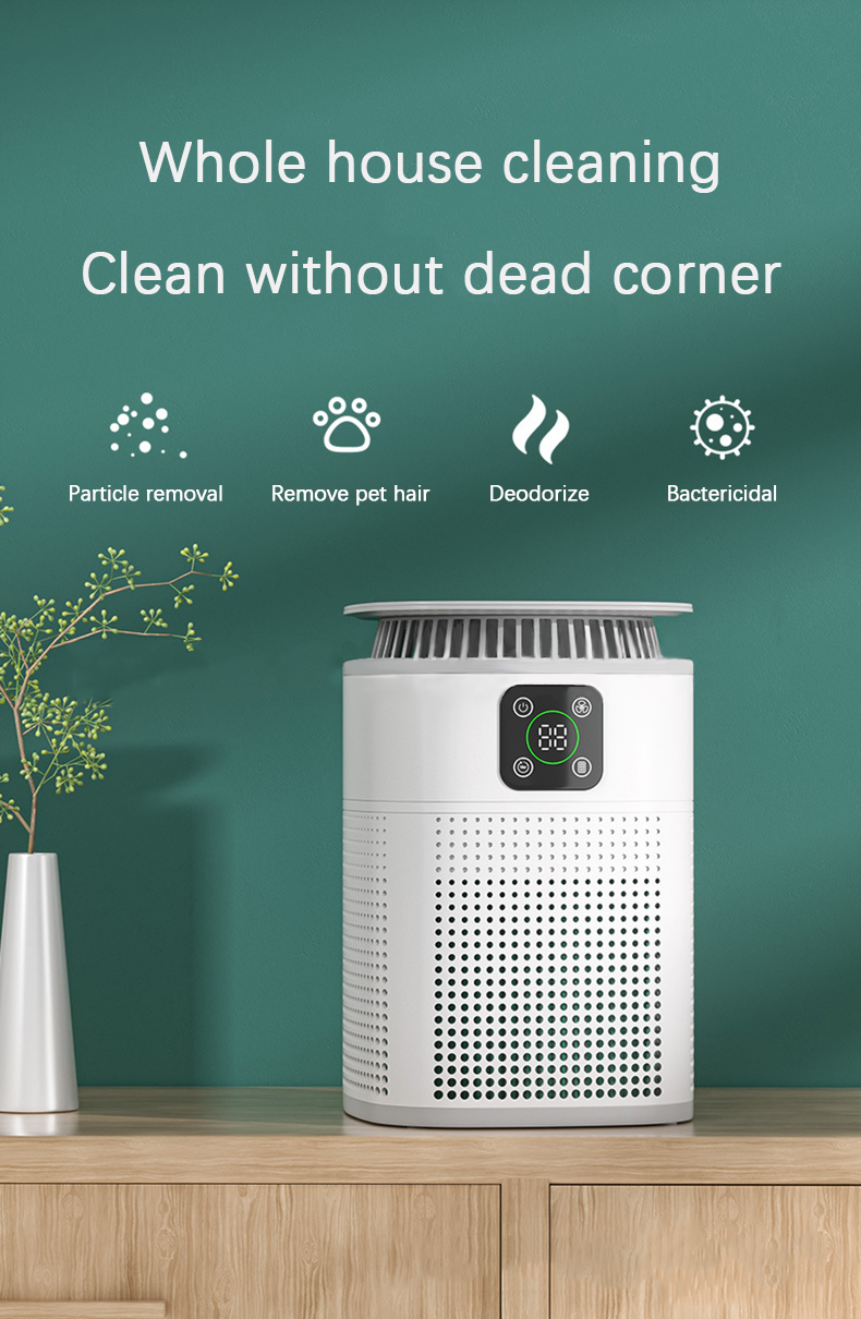Air purifier for removing pet hair