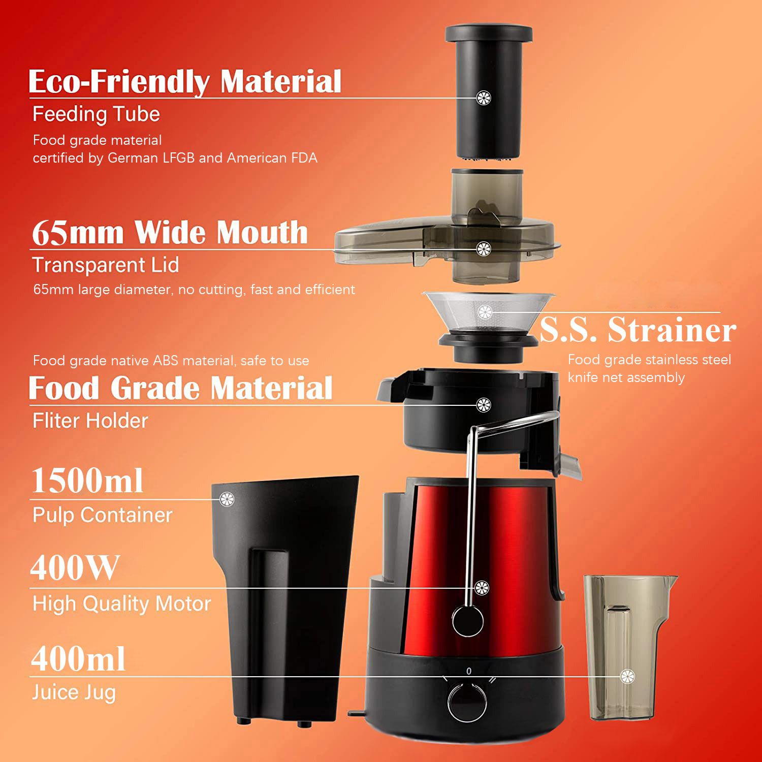 Best stainless steel home juicer