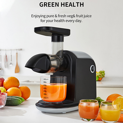 Enjoy fresh juice every day using a slow juicer