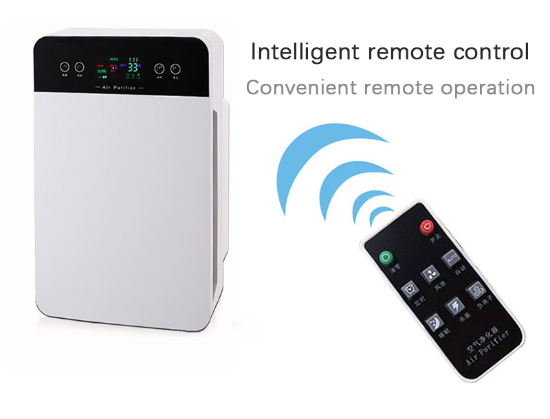 Intelligent remote control air purifier