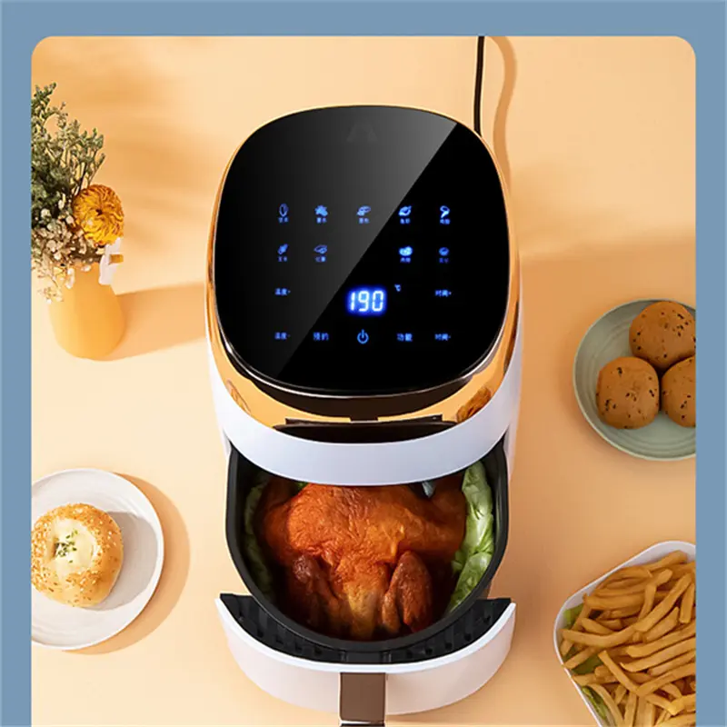Large capacity touch screen air fryer