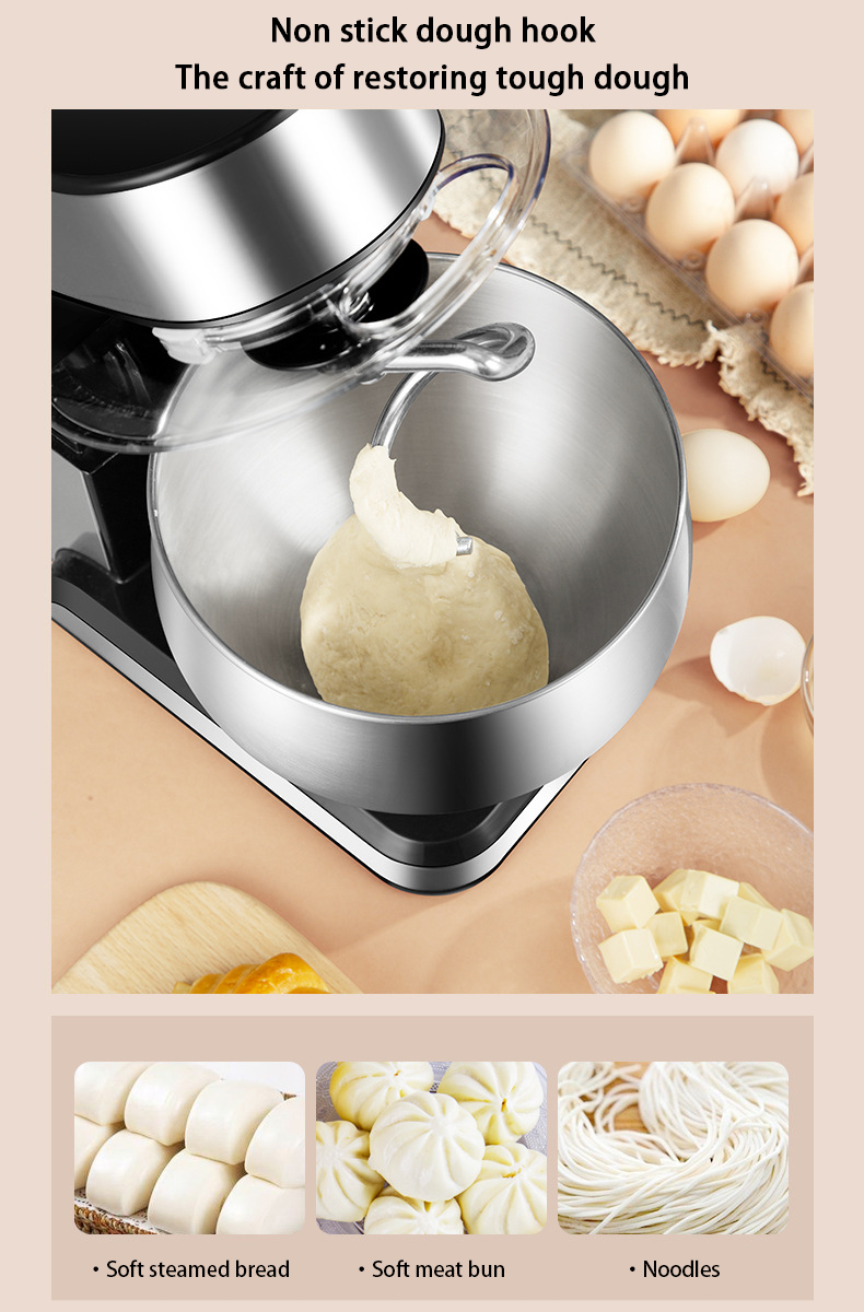 Non stick dough mixing machine
