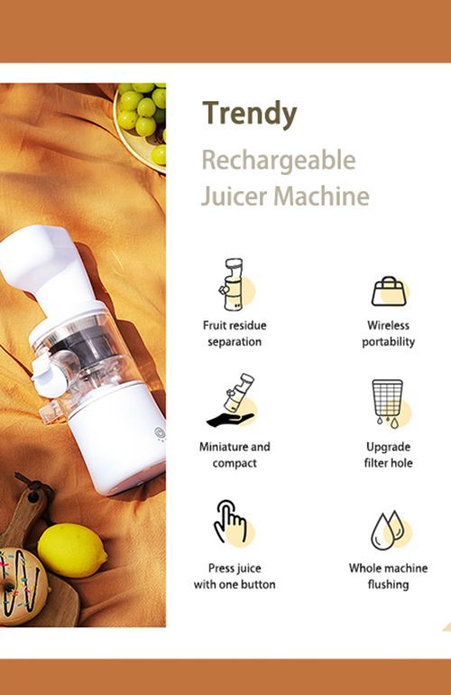 Rechargeable Juicer Machine 2