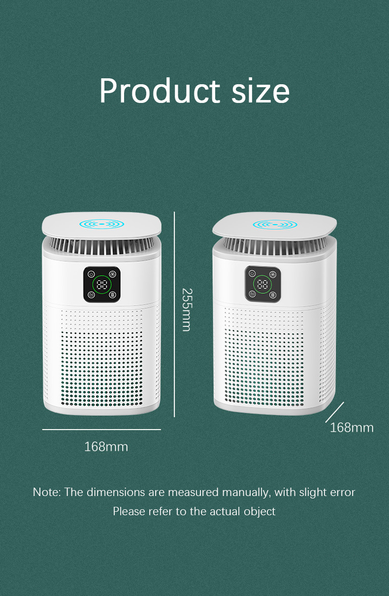 Small household air purifier