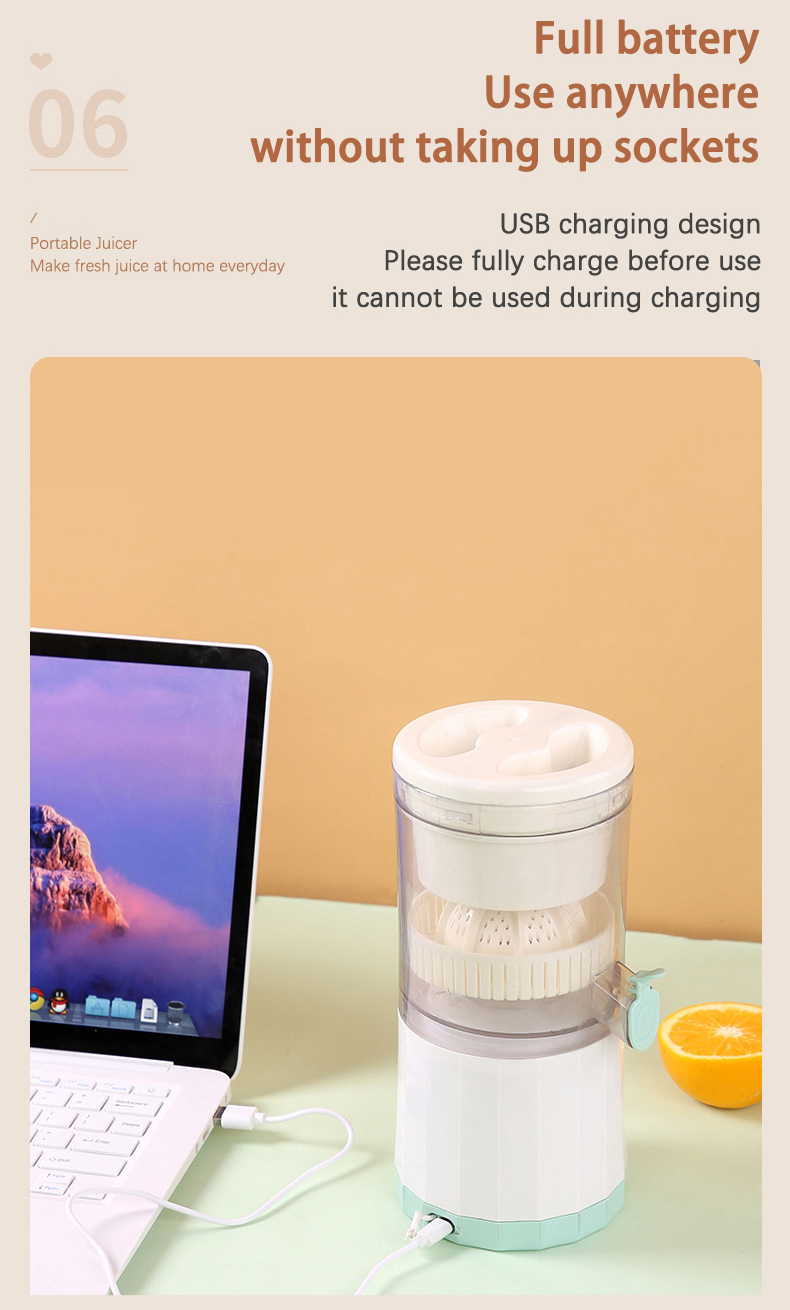 USB charging juice machine