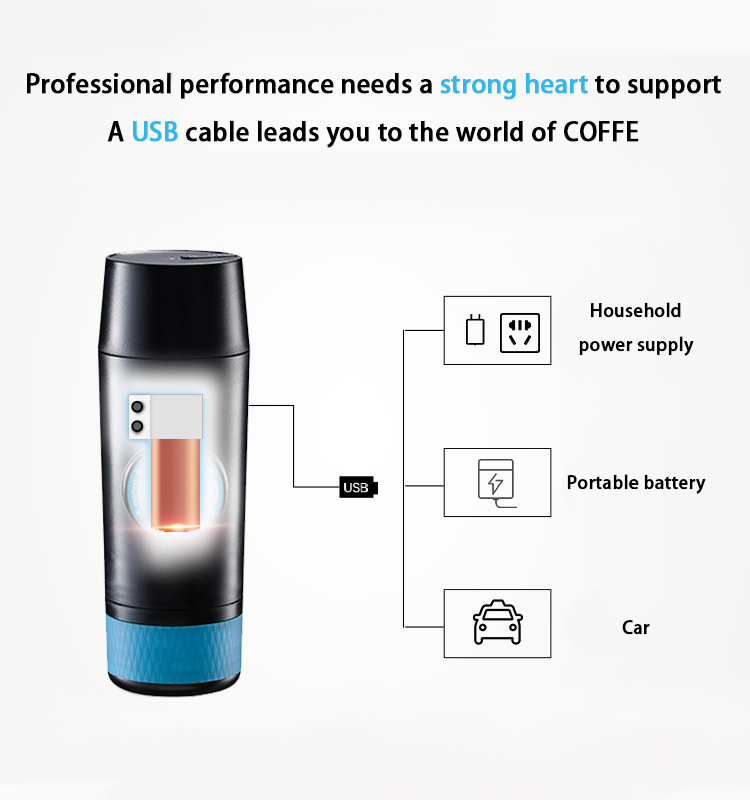 USB portable coffee maker