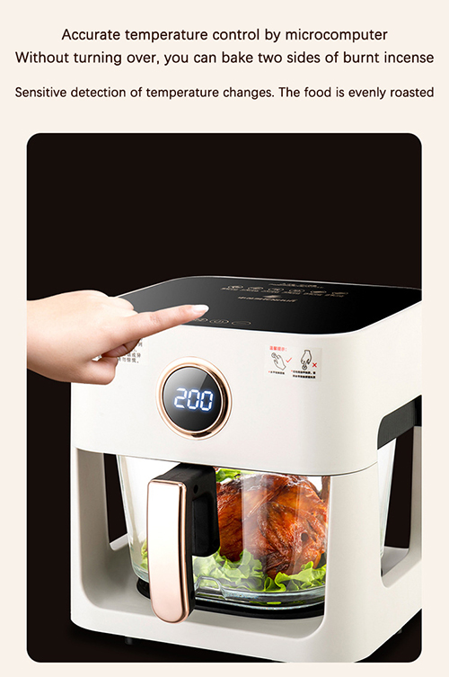 Visible Air Fryer For 2 People 6