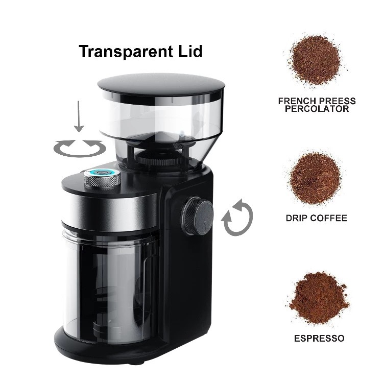 coffee machine with grinder
