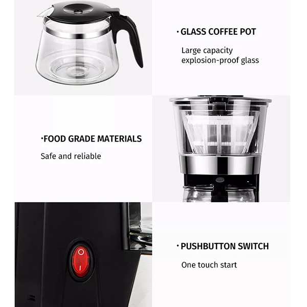 drip coffee makers with grinder