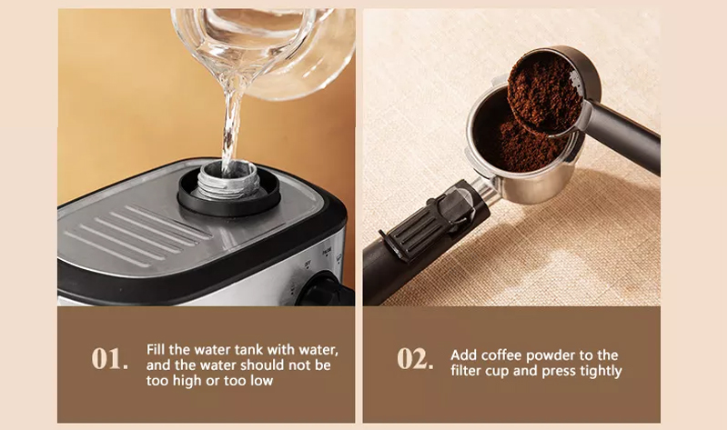 home espresso apparatus in stock (IV)