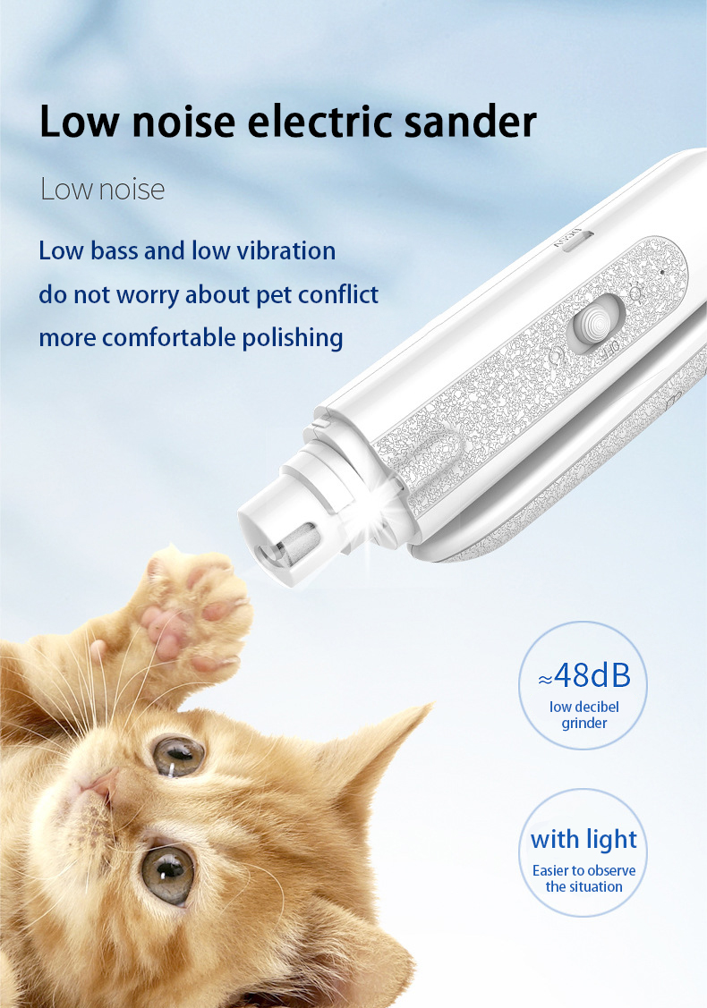 low noise pet nail clippers